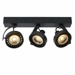 Lampes Industrielles-Luminaires Lucide Spot de plafond Lucide DORIAN LED Noir, 3 lumières
