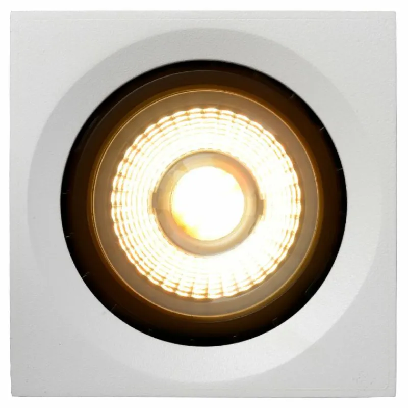 Luminaires Lucide Spot de plafond Lucide FEDLER Blanc, 1 lumière* Downlights