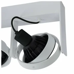 Lampes Industrielles-Luminaires Lucide Spot de plafond Lucide GRIFFON Blanc, 2 lumières