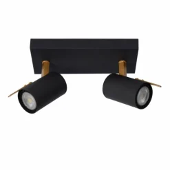 Luminaires Lucide Spot de plafond Lucide GRONY Noir, 2 lumières* Spots Et Projecteurs