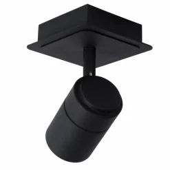 Lampes Industrielles-Luminaires Lucide Spot de plafond Lucide LENNERT LED Noir, 1 lumière