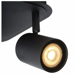 Lampes Industrielles-Luminaires Lucide Spot de plafond Lucide LENNERT LED Noir, 4 lumières