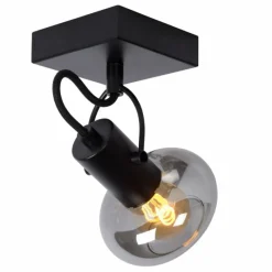 Luminaires Lucide Spot de plafond Lucide MADEE Noir, 1 lumière