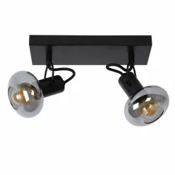 Luminaires Lucide Spot de plafond Lucide MADEE Noir, 2 lumières