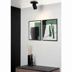 Luminaires Lucide Spot de plafond Lucide NIGEL LED Noir, 1 lumière* Éclairage Led