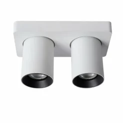 Luminaires Lucide Spot de plafond Lucide NIGEL LED Blanc, 2 lumières* Éclairage Led