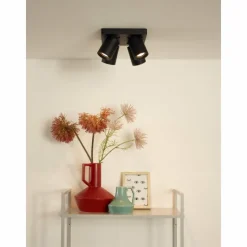Luminaires Lucide Spot de plafond Lucide NIGEL LED Noir, 4 lumières* Éclairage Led