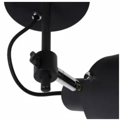 Lampes Industrielles-Luminaires Lucide Spot de plafond Lucide QUINNY Noir, 1 lumière
