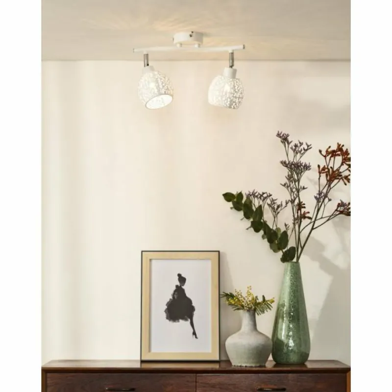 Lampe Turque-Luminaires Lucide Spot de plafond Lucide TAHAR Blanc, 2 lumières