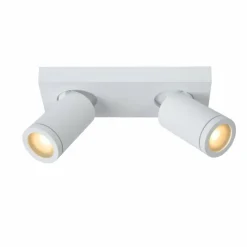 Luminaires Lucide Spot de plafond Lucide TAYLOR LED Blanc, 2 lumières* Éclairage Led