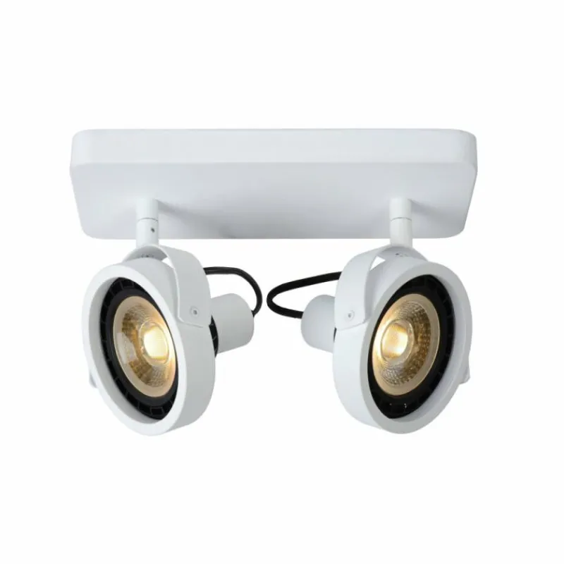 Luminaires Lucide Spot de plafond Lucide TALA LED Blanc, 2 lumières* Spots Et Projecteurs
