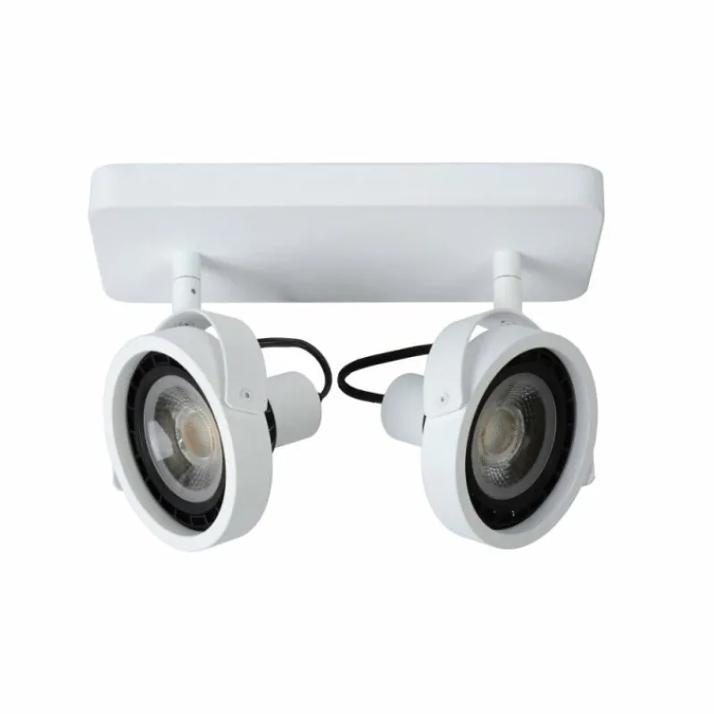Luminaires Lucide Spot de plafond Lucide TALA LED Blanc, 2 lumières* Spots Et Projecteurs