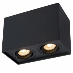 Luminaires Lucide Spot de plafond Lucide TUBE Noir, 2 lumières* Downlights