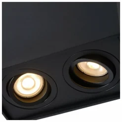 Luminaires Lucide Spot de plafond Lucide TUBE Noir, 2 lumières* Downlights
