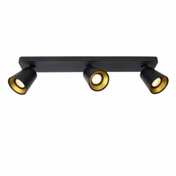 Luminaires Lucide Spot de plafond Lucide TURNON LED Noir, 3 lumières* Spots Et Projecteurs