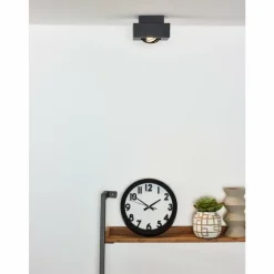 Luminaires Scandinaves-Luminaires Lucide Spot de plafond Lucide XIRAX LED Noir, 1 lumière