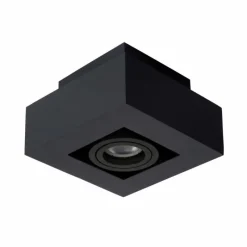 Luminaires Scandinaves-Luminaires Lucide Spot de plafond Lucide XIRAX LED Noir, 1 lumière