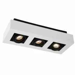 Luminaires Scandinaves-Luminaires Lucide Spot de plafond Lucide XIRAX LED Blanc, 3 lumières