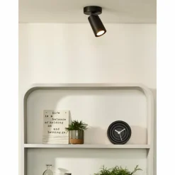 Luminaires Scandinaves-Luminaires Lucide Spot de plafond Lucide XYRUS LED Noir, 1 lumière