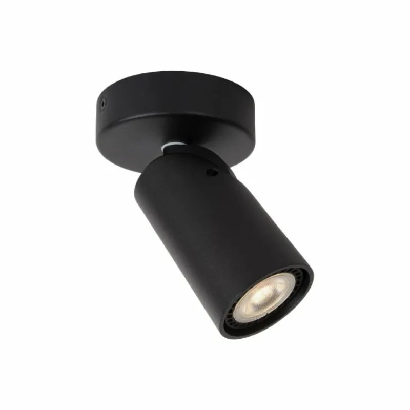 Luminaires Scandinaves-Luminaires Lucide Spot de plafond Lucide XYRUS LED Noir, 1 lumière