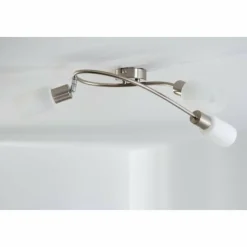 Luminaires Reality Spot de plafond Reality MARS Acier inoxydable, Blanc, 3 lumières