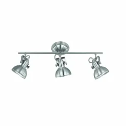 Lampes Industrielles-Luminaires Reality Spot de plafond Reality Nickel mat, 3 lumières