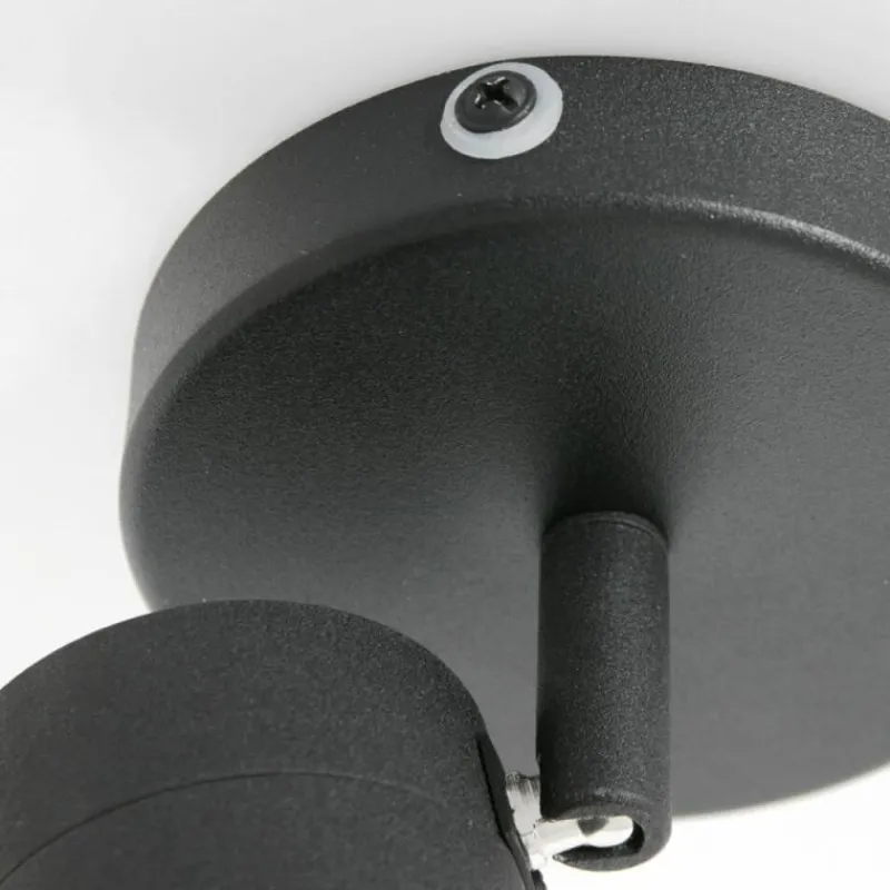 Luminaires Steinhauer Spot de plafond Steinhauer Upround LED Noir, 1 lumière* Éclairage Led