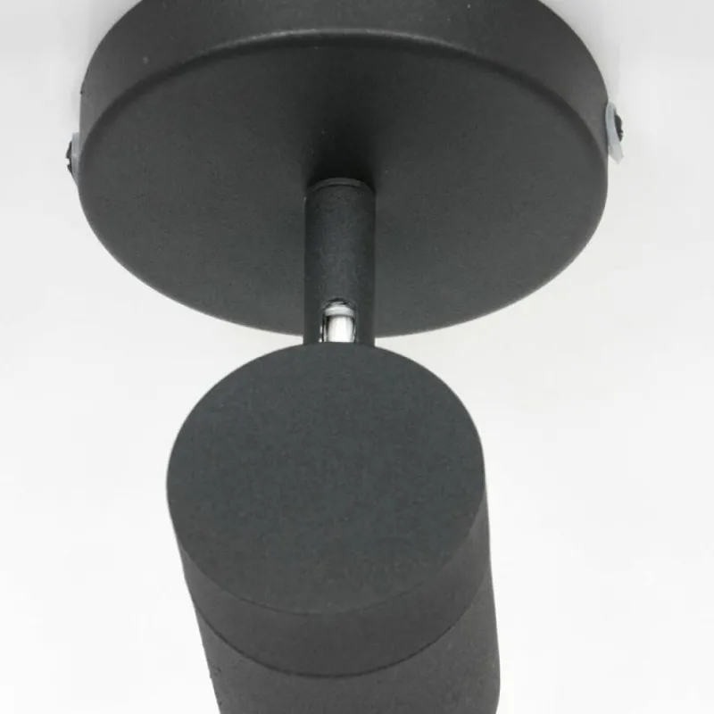 Luminaires Steinhauer Spot de plafond Steinhauer Upround LED Noir, 1 lumière* Éclairage Led