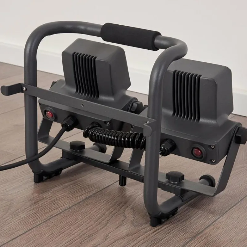 hofstein Spot d'extérieur Dyndved LED Gris, 2 lumières