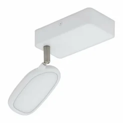 Luminaires Eglo Spot Eglo CONNECT PALOMBARE-C LED Blanc, 1 lumière, Changeur de couleurs