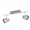 Luminaires Eglo Spot Eglo CORBERA Chrome, 2 lumières* Spots Et Projecteurs