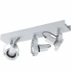 Luminaires Eglo Spot Eglo NOVORIO Aluminium, 3 lumières* Spots Et Projecteurs