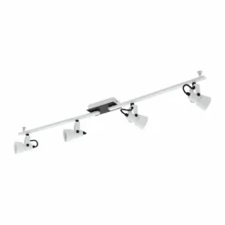Luminaires Eglo Spot Eglo TRILLO Blanc, 4 lumières* Spots Et Projecteurs