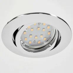 hofstein Spot encastrable Kerrouan LED Chrome, 1 lumière