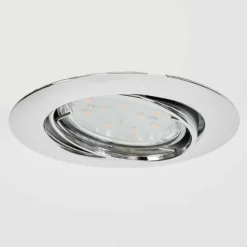 hofstein Spot encastrable Vibersviller LED Chrome, 1 lumière