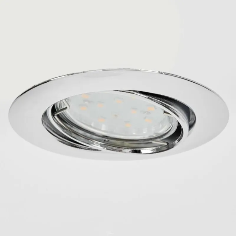 hofstein Spot encastrable Vibersviller LED Chrome, 1 lumière