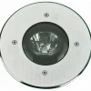 Luminaires Albert Leuchten Spot encastrable au sol Albert 2149 Acier inoxydable, 1 lumière