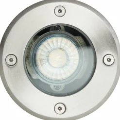 Luminaires Brilliant Spot encastrable au sol Brilliant Itch Argenté, 1 lumière