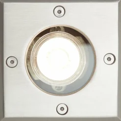 Luminaires Brilliant Spot encastrable au sol Brilliant Itch Argenté, 1 lumière