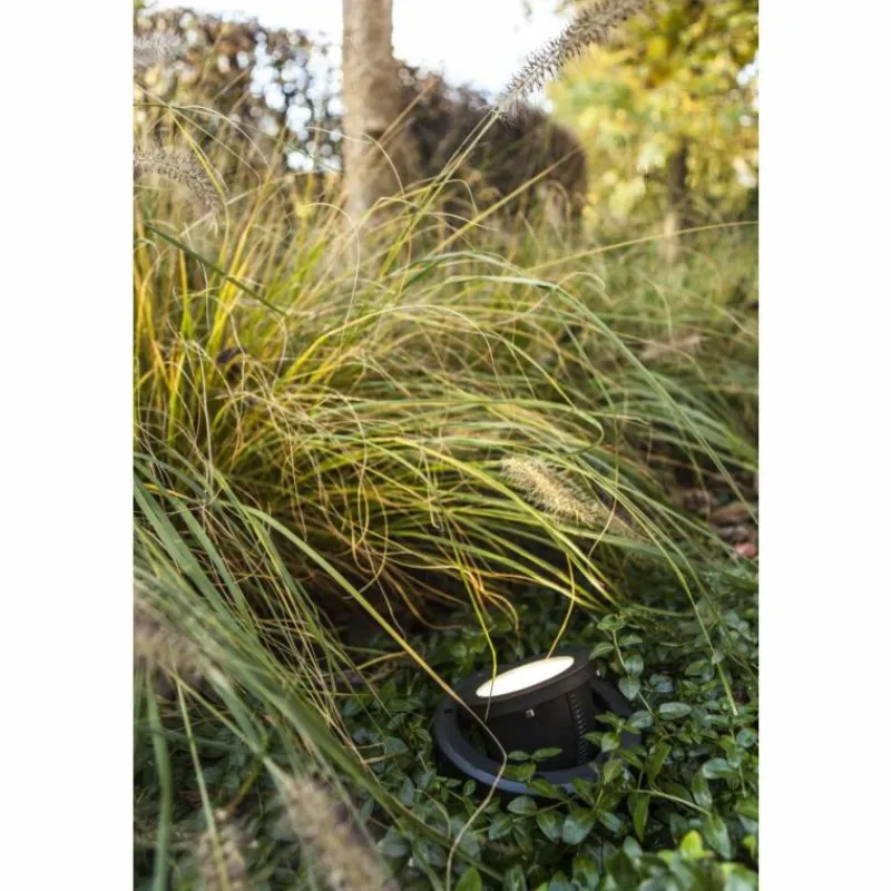 Luminaires Lutec Spot encastrable au sol LUTEC ARTIC LED Noir, 1 lumière