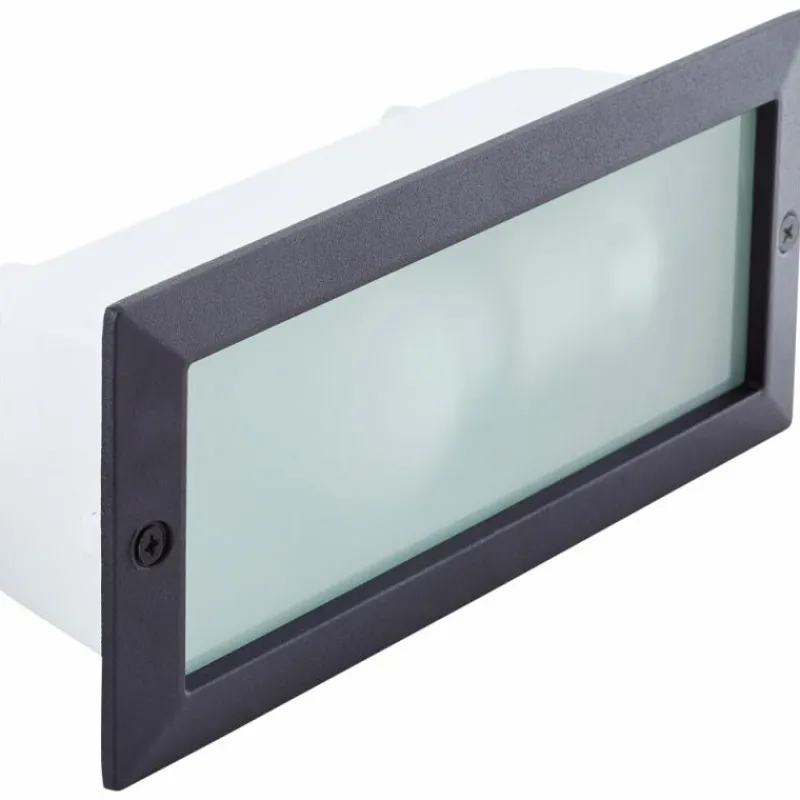 Luminaires Brilliant Spot encastrable Brilliant Flossy Noir, 1 lumière