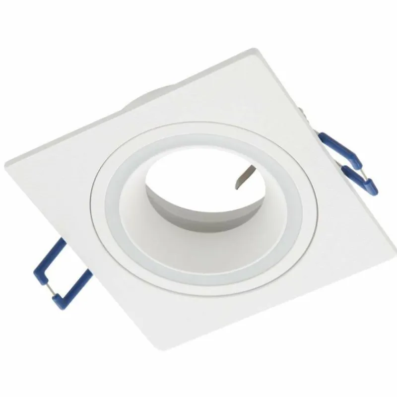 Luminaires Eglo Spot encastrable Eglo CAROSSO Blanc, 1 lumière* Luminaires Encastrés