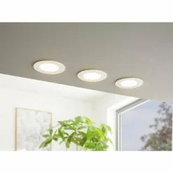 Luminaires Eglo Spot encastrable Eglo FUEVA-A LED Blanc, 1 lumière, Télécommandes* Luminaires Encastrés