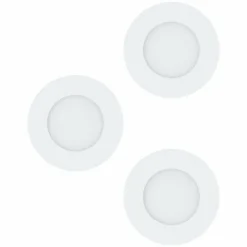 Luminaires Eglo Spot encastrable Eglo FUEVA LED Blanc, 3 lumières* Luminaires Encastrés