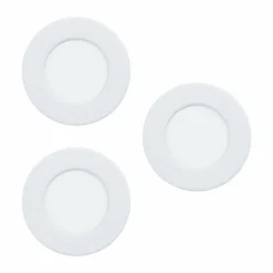 Luminaires Eglo Spot encastrable Eglo FUEVA LED Blanc, 3 lumières* Éclairage Led