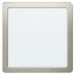 Luminaires Eglo Spot encastrable Eglo FUEVA LED Nickel mat, 1 lumière* Luminaires Encastrés