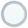 Luminaires Eglo Spot encastrable Eglo FUEVA LED Chrome, 1 lumière* Luminaires Encastrés
