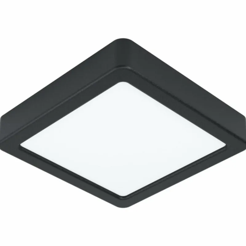 Luminaires Eglo Spot encastrable Eglo FUEVA LED Noir, 1 lumière* Luminaires Encastrés