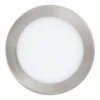 Luminaires Eglo Spot encastrable Eglo FUEVA-C LED Nickel mat, 1 lumière