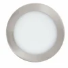 Luminaires Eglo Spot encastrable Eglo FUEVA-Z LED Nickel mat, 1 lumière